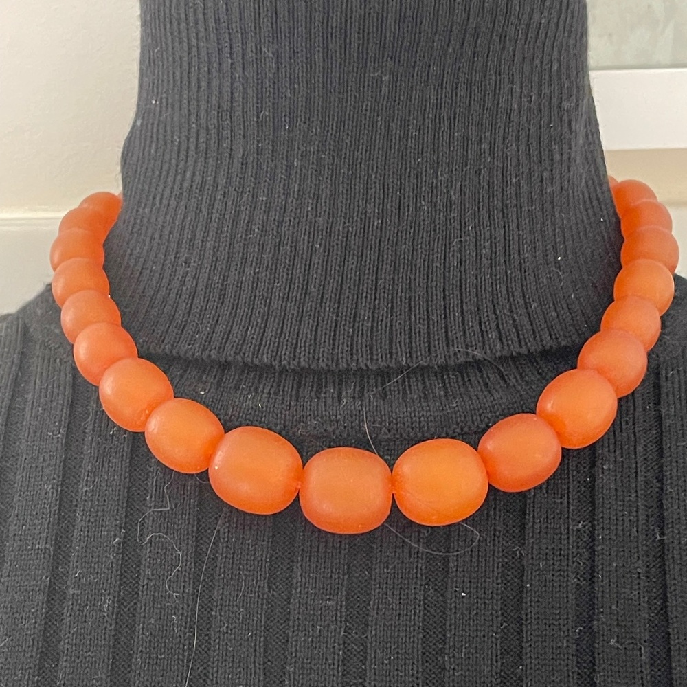 Vintage Genuine Baltic Honey Amber Necklace